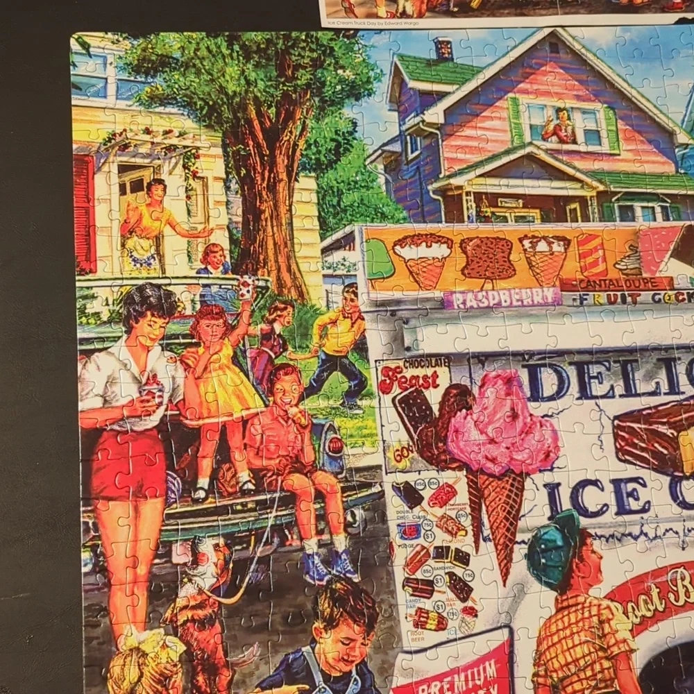 Back To The Past 750 piece puzzle - Picture 3 of 15